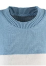 Blusa Infantil Masculina de Tricot Listrada - Azul Blusa Infantil Masculina de Tricot Listrada - Azul