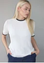 Blusa Casual com Detalhes Elegantes - Off white