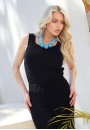 Blusa Sem Mangas Moderna e Confortável - Preto